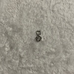 Dainty Flower Rhinestone Pendant